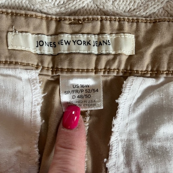 Jones New York Trouser Shorts Women’s size 16W - Picture 10 of 15